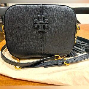 Tory Burch McGraw Leather Camera Bag